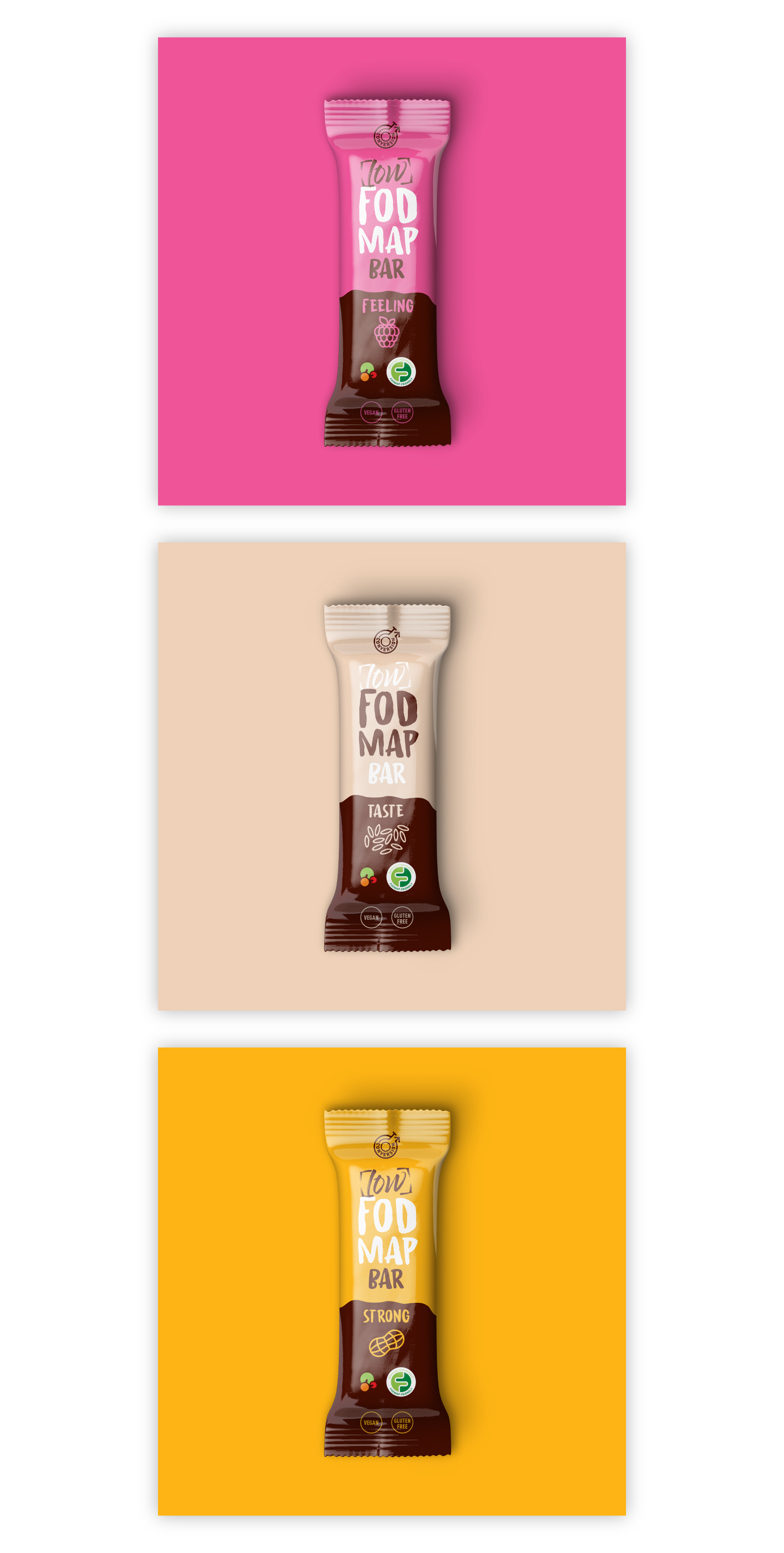 Packaging Design Low Fodmap Bar
