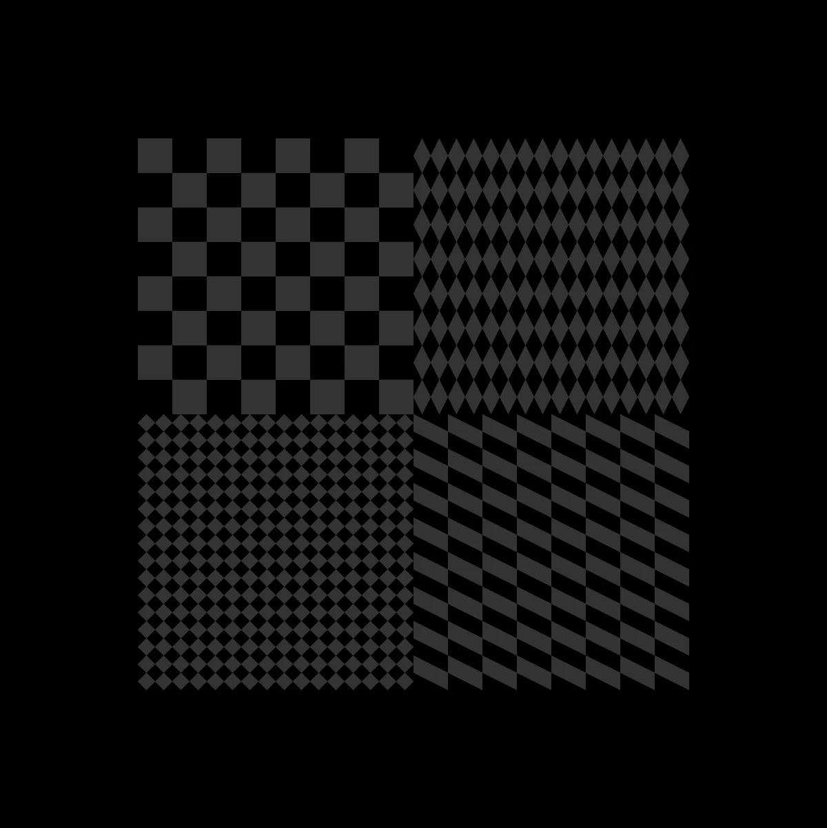 Geometric patterns from the Prešov Halfmarathon visual identity, inspired by jockey silks